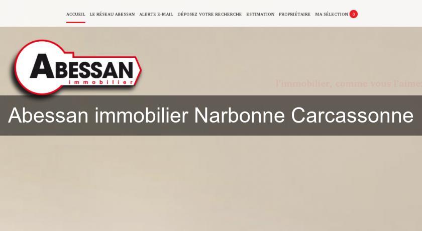 Abessan immobilier Narbonne Carcassonne