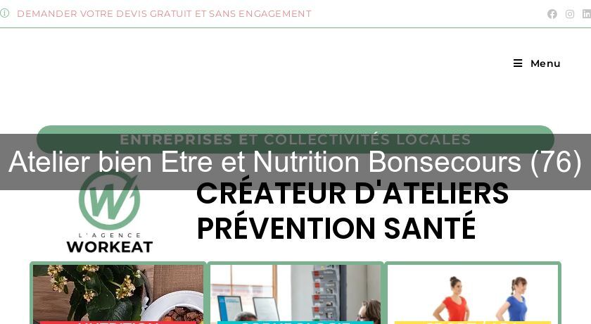 Atelier bien Etre et Nutrition Bonsecours (76)