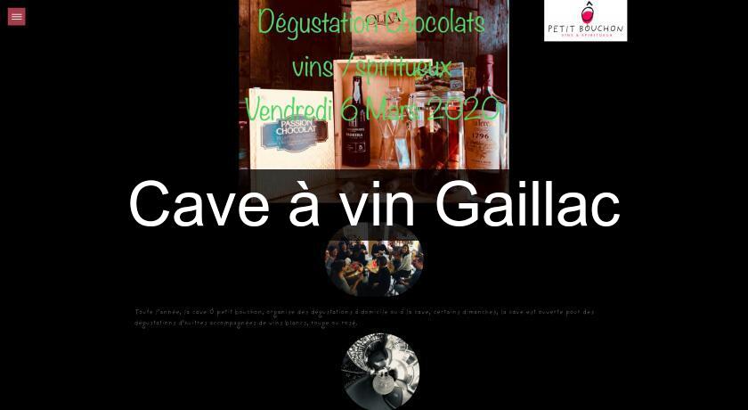 Cave à vin Gaillac
