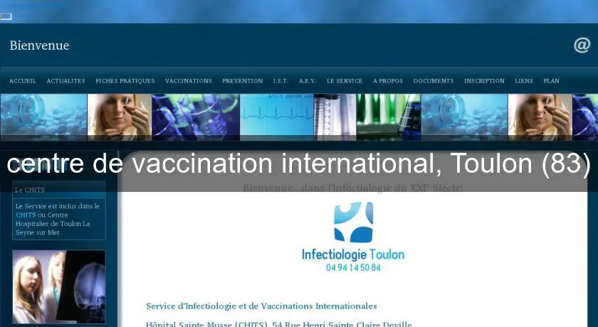 centre de vaccination international, Toulon (83)