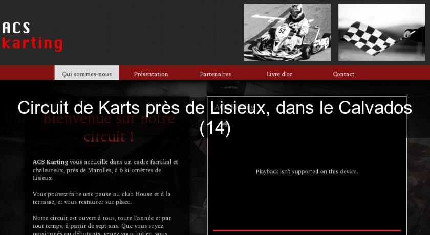 Circuit de Karts près de Lisieux, dans le Calvados (14)