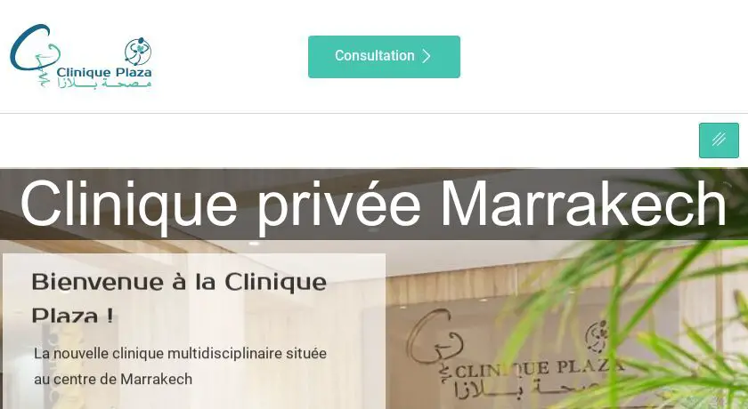 Clinique privée Marrakech