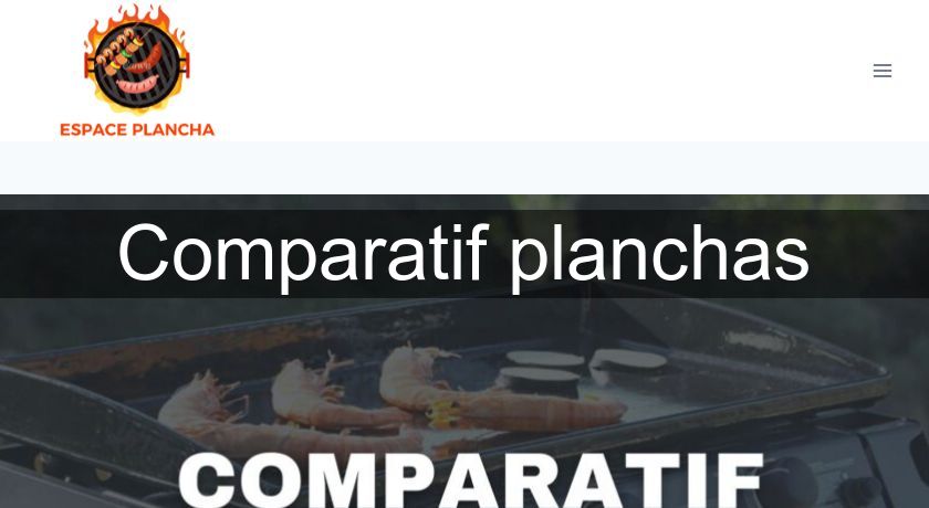 Comparatif planchas
