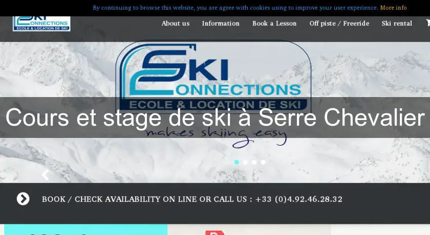 Cours et stage de ski à Serre Chevalier