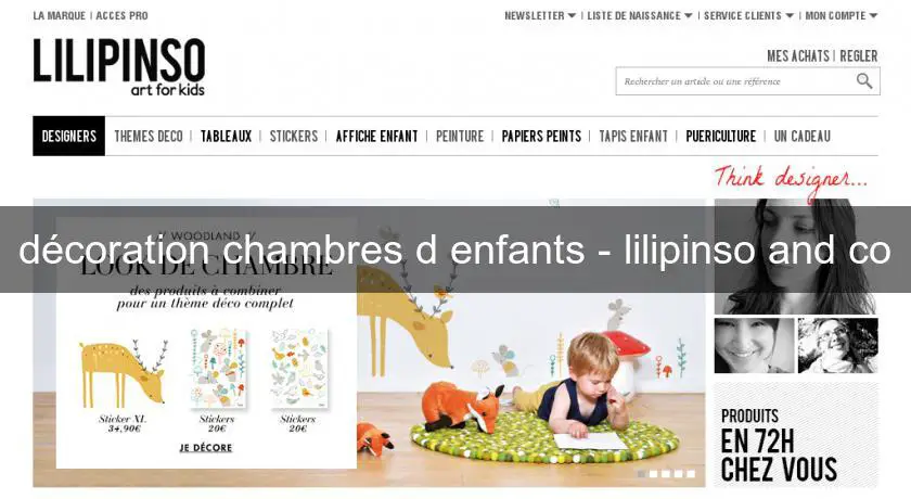 décoration chambres d'enfants - lilipinso and co