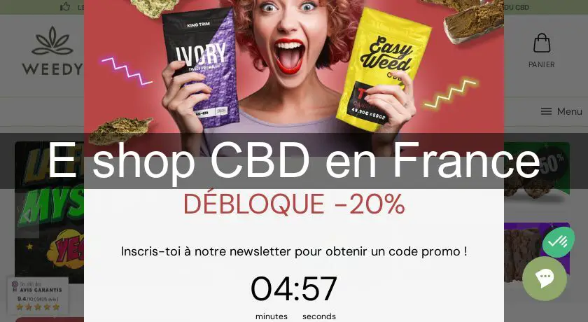E shop CBD en France