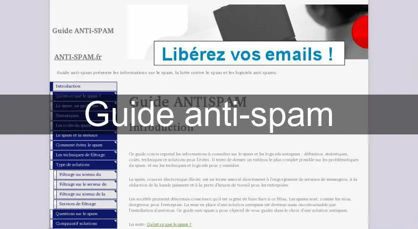 Guide anti-spam