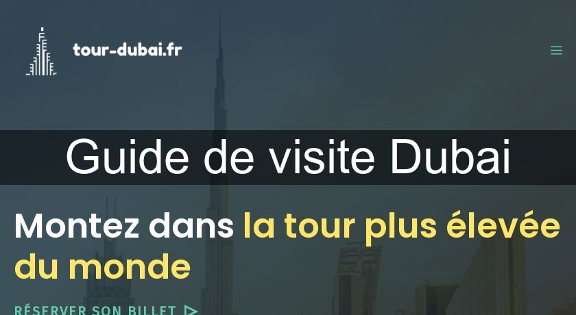 Guide de visite Dubai