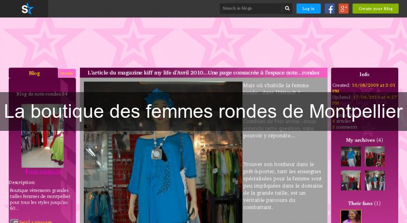 La boutique des femmes rondes de Montpellier