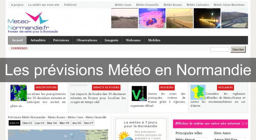 Les prévisions Météo en Normandie