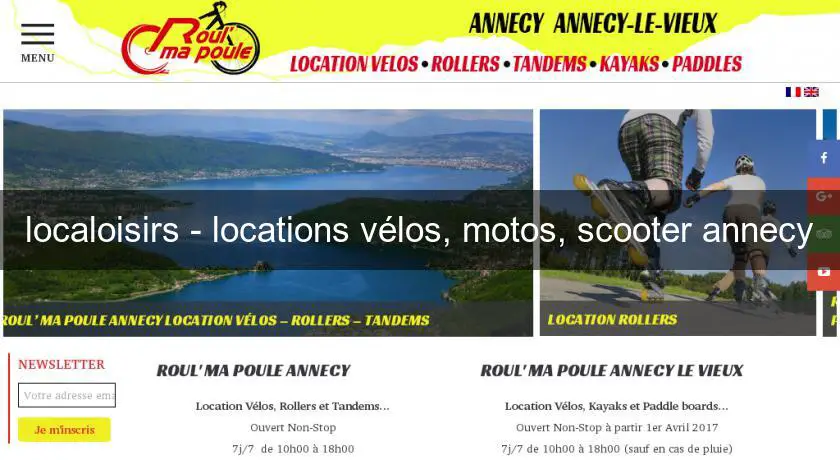 localoisirs - locations vélos, motos, scooter annecy
