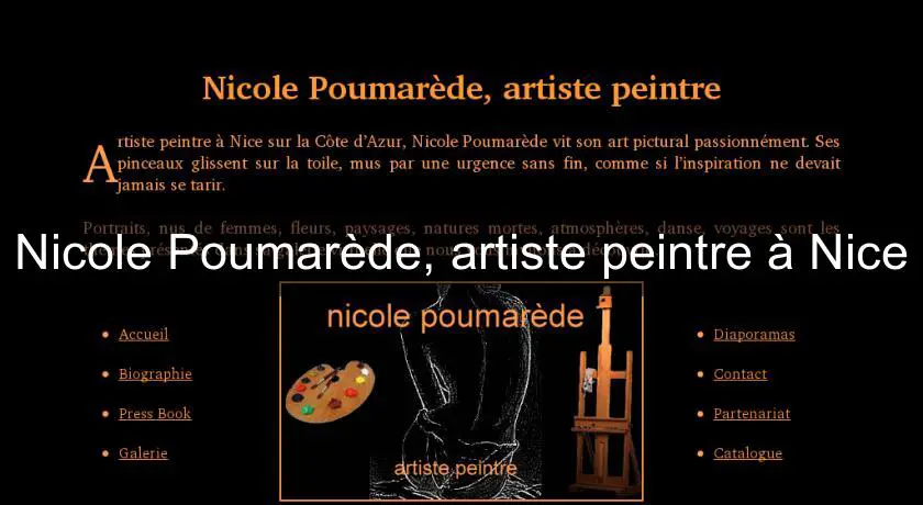 Nicole Poumarède, artiste peintre à Nice