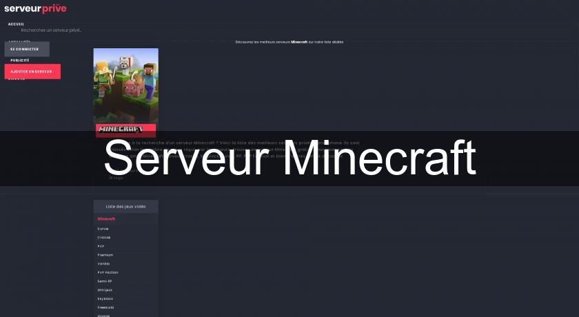 Serveur Minecraft