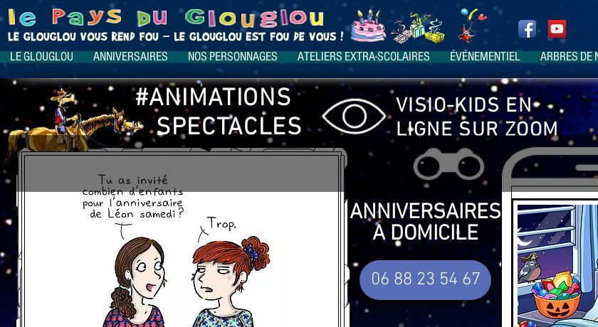 Spectacles et animations d'anniversaire enfant en île de France