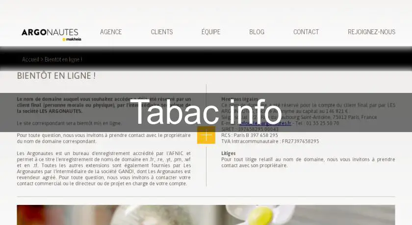 Tabac info