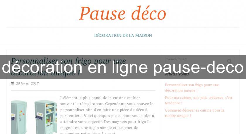 pics decoration en ligne pause deco 28600