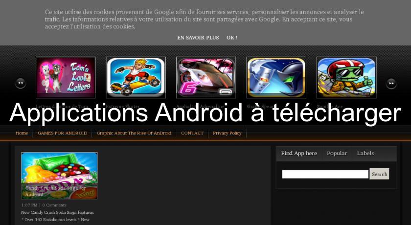 Applications Android à télécharger