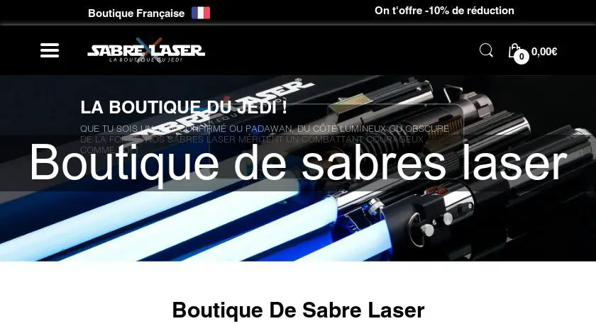 Boutique de sabres laser Equipement sport de combat