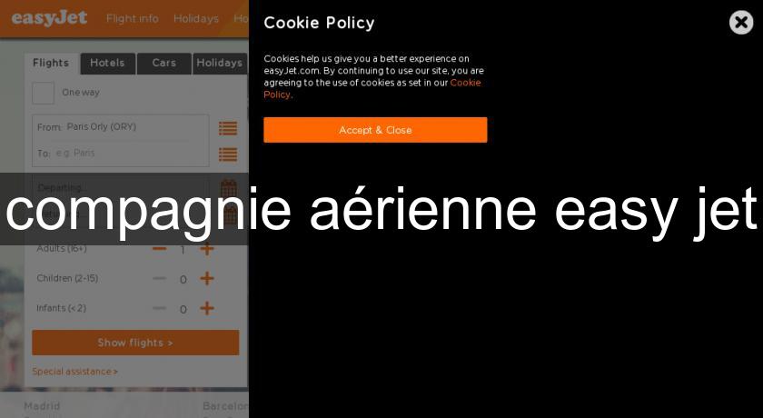 compagnie aérienne easy jet