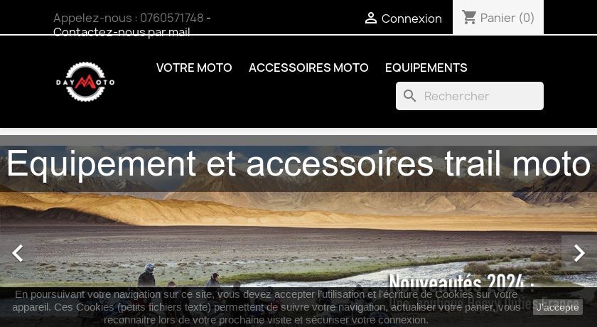 Equipement et accessoires trail moto