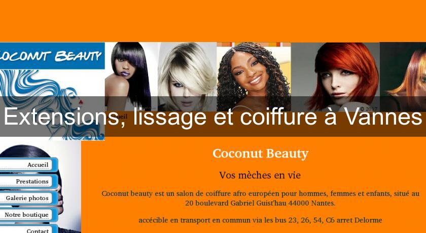 Extensions Lissage Et Coiffure A Vannes Coiffure