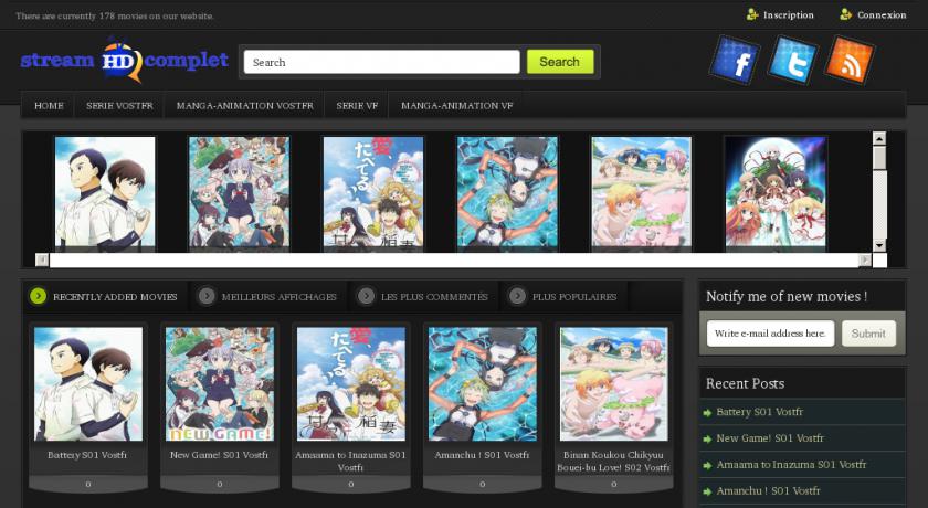 site de manga streaming