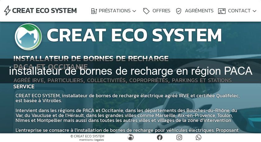 installateur de bornes de recharge en région PACA