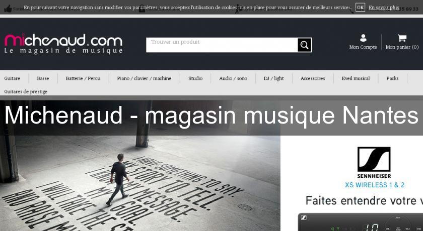 Michenaud - magasin musique Nantes