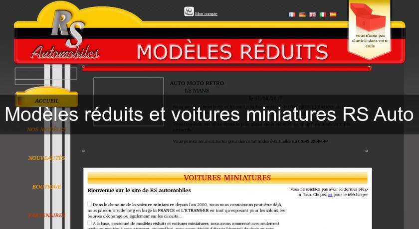 modeles reduits voitures