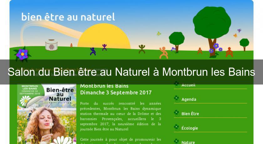 Salon Du Bien Etre Au Naturel A Montbrun Les Bains Salon Et Manifestation