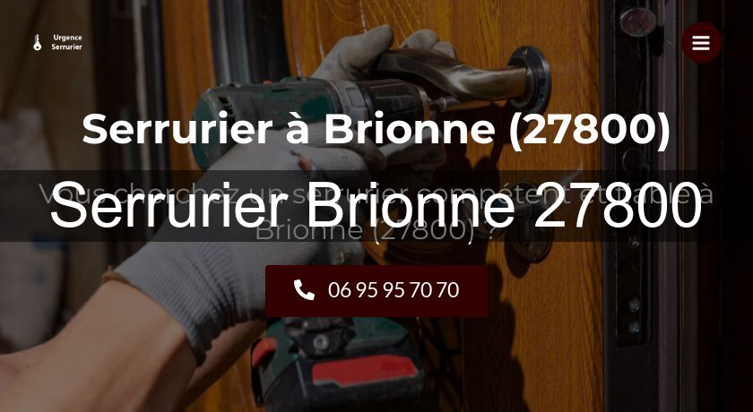 Serrurier Brionne 27800