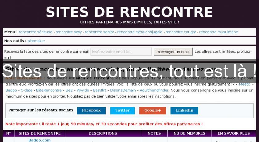 email rencontre serieuse