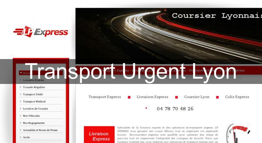 Transport Urgent Lyon