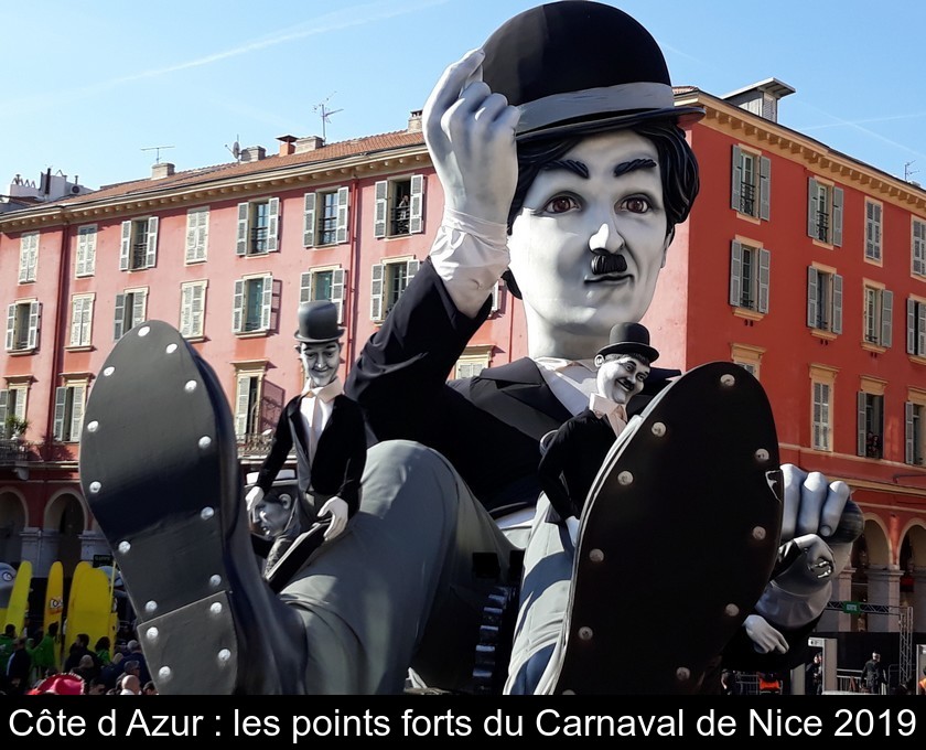 Côte d'Azur : les points forts du Carnaval de Nice 2019