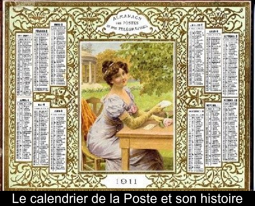 Le calendrier de la Poste et son histoire