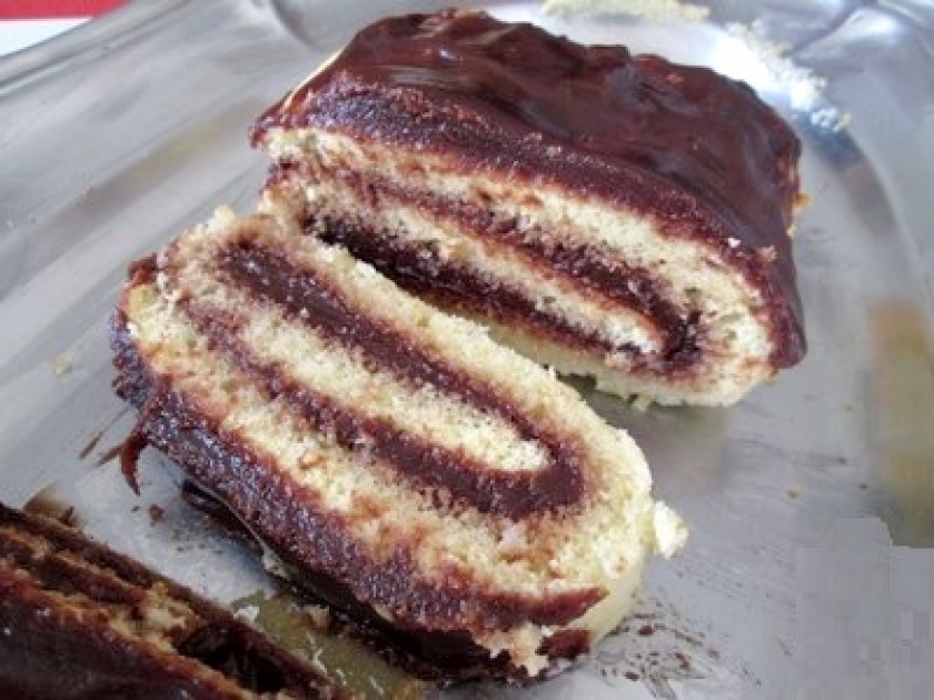 recette de gateau roule au marron