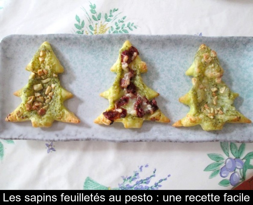 Les Sapins Feuilletes Au Pesto Une Recette Facile