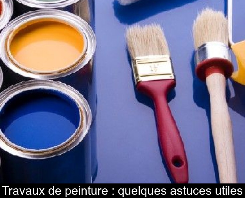 Nettoyer et ranger ses pinceaux après des travaux de peinture : Une fois la  peinture effectuée, l…