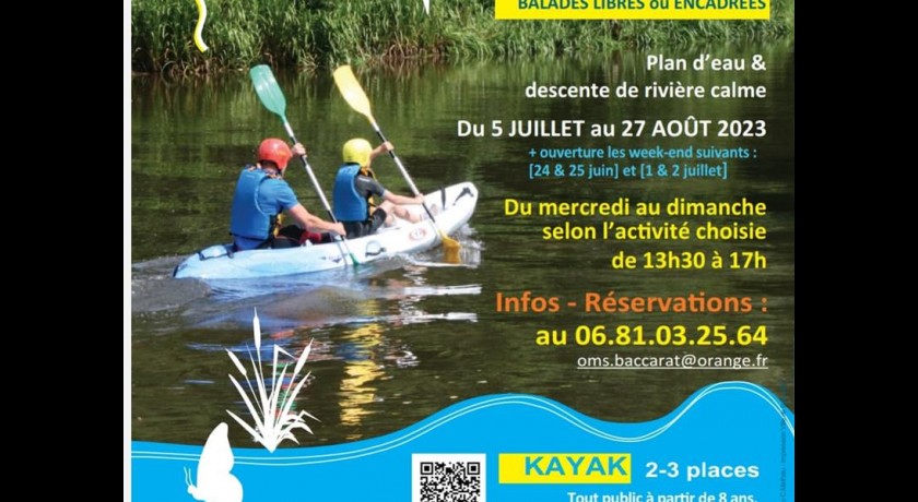 Balades kayak escapade sur l'eau
