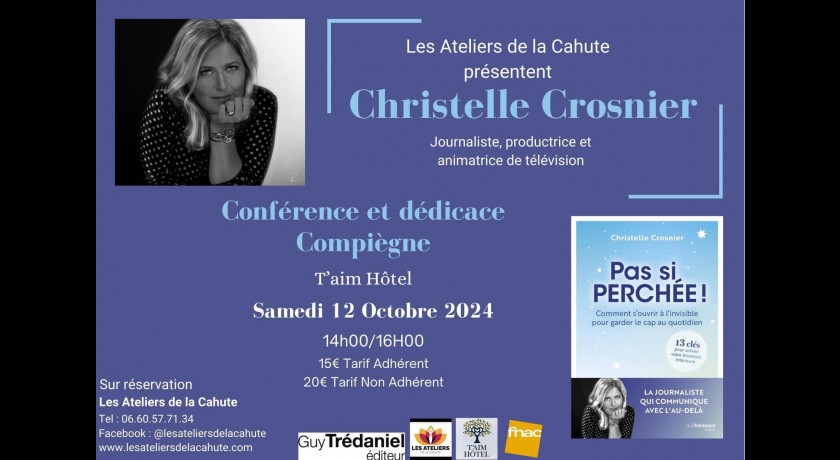 Conférence Et Dédicace De Christelle Crosnier Margny-lès-compiègne ...