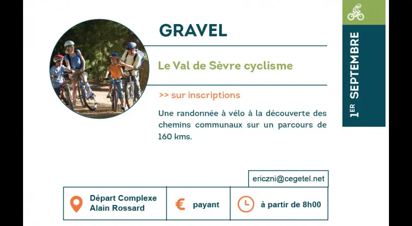 Gravel - randonnée vélo
