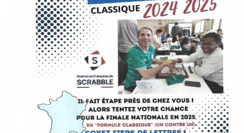 Tour de france du scrabble classique 2024 -2025.