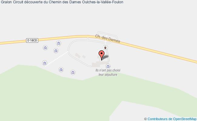 plan Circuit Découverte Du Chemin Des Dames Oulches-la-Vallée-Foulon