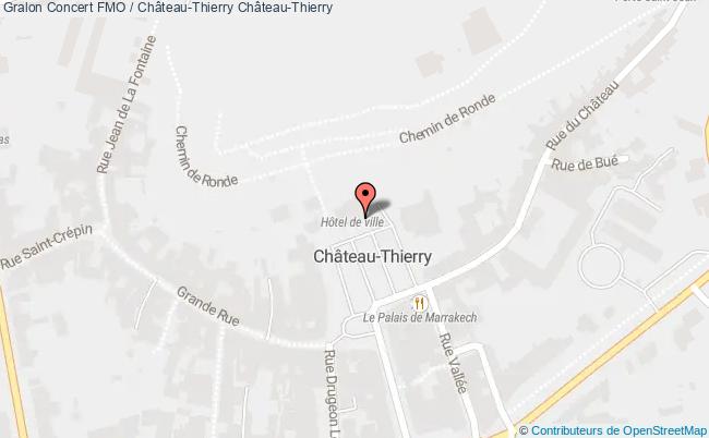 plan Concert Fmo / Château-thierry Château-Thierry