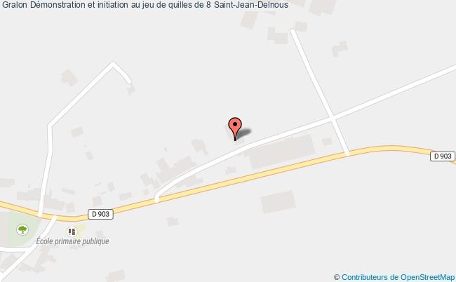 plan Démonstration Et Initiation Au Jeu De Quilles De 8 Saint-Jean-Delnous