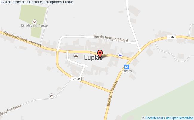 plan Épicerie Itinérante, Escapados Lupiac