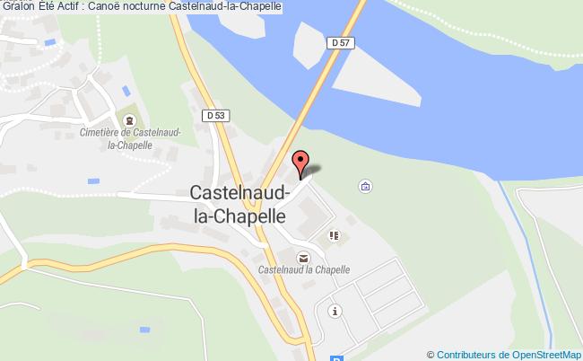 plan Été Actif : Canoë Nocturne Castelnaud-la-Chapelle