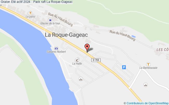 plan Eté Actif 2024 : Pack Raft La Roque-Gageac