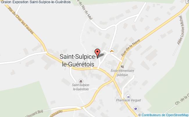 plan Exposition Saint-Sulpice-le-Guérétois