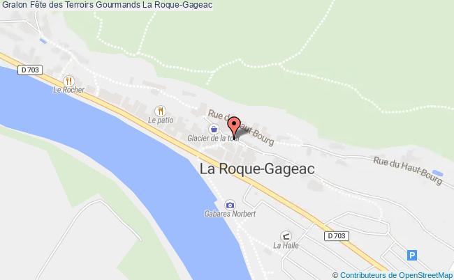 plan Fête Des Terroirs Gourmands La Roque-Gageac